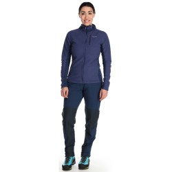 RAB Capacitor Hoody forro mujer - patriot blue