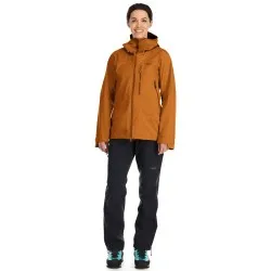 RAB Firewall chaqueta impermeable mujer - marmalade