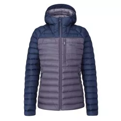 RAB Microlight Alpine Jkt mujer - patriot blue/purple sage