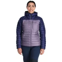 RAB Microlight Alpine Jkt mujer - patriot blue/purple sage