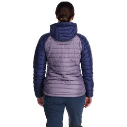 RAB Microlight Alpine Jkt mujer - patriot blue/purple sage