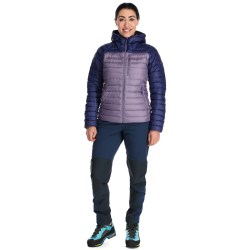 RAB Microlight Alpine Jkt mujer - patriot blue/purple sage