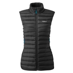 RAB Microlight chaleco mujer Black