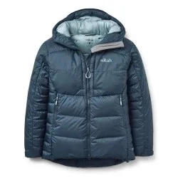 RAB Positron Pro Jkt plumas mujer FW25 - tempest blue