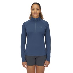 RAB Sonic camiseta mujer m/larga Tempest Blue
