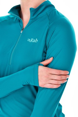 RAB Sonic camiseta mujer m/larga Ultramarine