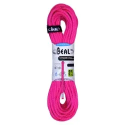 Cuerda Beal Stinger III 9.4 mm Unicore Golden Dry para escalada deportiva y alpinismo