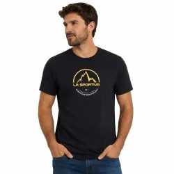 La Sportiva camiseta hombre Logo negra