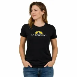 La Sportiva camiseta mujer Footsteep negra