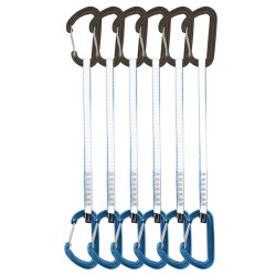 DMM cintas exprés Spectre - 25 cm (pack 6 u.) azul