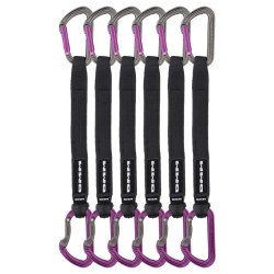 DMM cinta exprés Shadow 25 cm - Pack 6