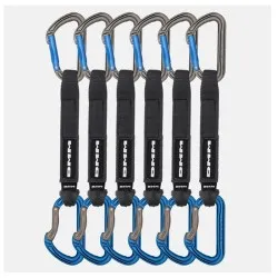 DMM cintas exprés Shadow 18 cm - Pack 6 azul