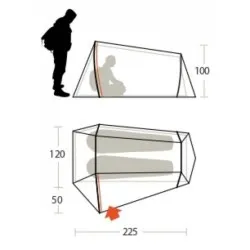 Ferrino tienda campaña Lightent Pro 2 plazas