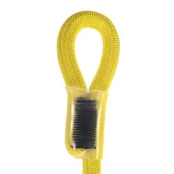 Fixe MARREC cabo de anclaje dinámico amarillo de 70 cm y cuerda de 9 mm 
