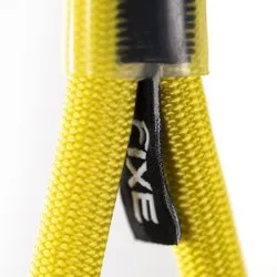 Fixe MARREC cabo de anclaje dinámico amarillo de 70 cm y cuerda de 9 mm 