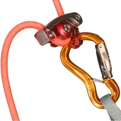 Grivel mosquetón antigiro K10G Clepsydra Twin Gate