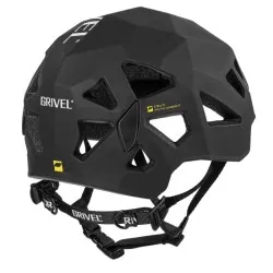Casco Grivel Stealth Core Black ligero para escalada y alpinismo con carcasa de policarbonato e interior EPS