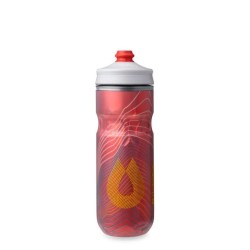 HydraPak Polar Surge Ascent - bidón 700 ml aislado rojo