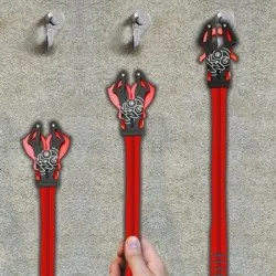 Kong PROG XL de 45 cm con cinta tubular semirrígida y mosquetón FROG para chapajes alejados 