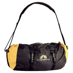Bolsa La Sportiva Picola para cuerda de escalada con manta integrada, correa acolchada y bolsillo exterior 