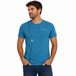 La Sportiva camiseta hombre Route - lake/night sky