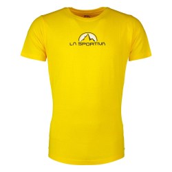 La Sportiva camiseta mujer Footsteep amarilla