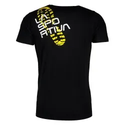 La Sportiva camiseta hombre Footsteep negra