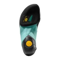 La Sportiva Skwama Vegan mujer - carbon/turquesa