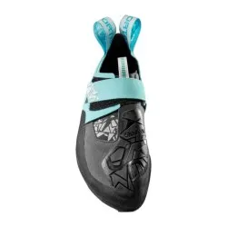 La Sportiva Skwama Vegan mujer - carbon/turquesa