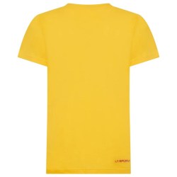 La Sportiva camiseta hombre Logo amarilla