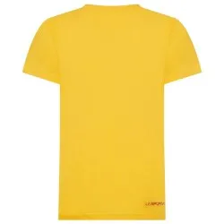 La Sportiva camiseta hombre Logo amarilla