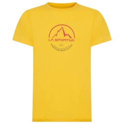 La Sportiva camiseta hombre Logo amarilla
