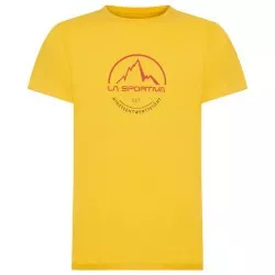 La Sportiva camiseta hombre Logo amarilla
