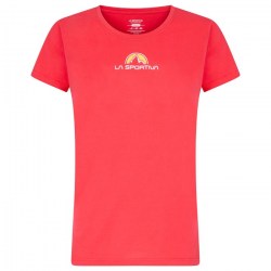 La Sportiva camiseta mujer Footsteep Hibiscus