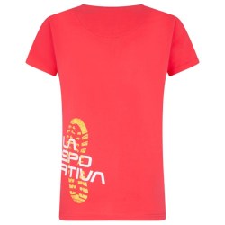La Sportiva camiseta mujer Footsteep Hibiscus
