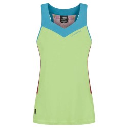 La Sportiva camiseta mujer Joy lime green/red