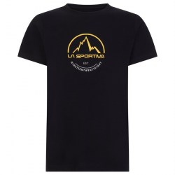 La Sportiva camiseta hombre Logo negra