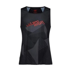 La Sportiva camiseta hombre Comp Tank - black/cherry