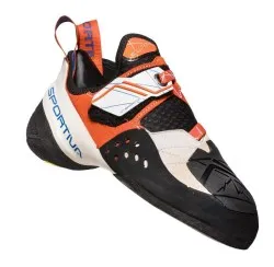 La Sportiva Solution mujer white/orange