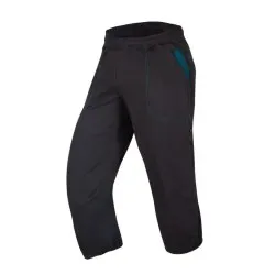 Ocun Jaws 3/4 pantalón hombre - black caviar
