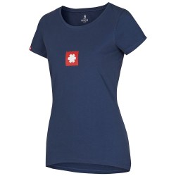 Ocun Promo camiseta mujer manga corta Blue Sargaso Sea