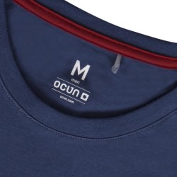 Ocun Raglan camiseta hombre manga corta Blue Tape