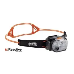 Petzl frontal Swift RL 1200 lúm. negra/naranja