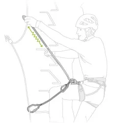 Petzl Scorpio Vertigo disipador ferrata