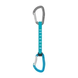 Petzl cinta exprés Djinn Axes 17 cm turquesa