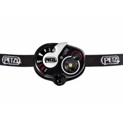 Linterna frontal de emergencia Petzl e+LITE ultraligera de 40 lúmenes con luz blanca y roja