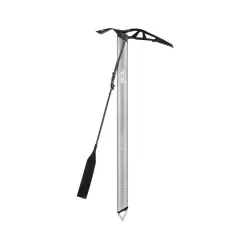 Piolet Petzl GLACIER LINKIN 50 cm ligero para marcha por glaciar con dragonera ajustable LINKIN 