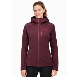 RAB Superflux Hoody mujer - deep heather