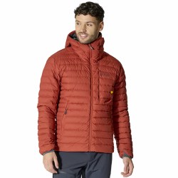 Rab Microlight Windstopper  jkt hombre - tuscan red