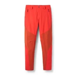 Pantalón Rab Men's Torque Mountain Pants dark horizon tuscan red para trekking, escalada y montaña 